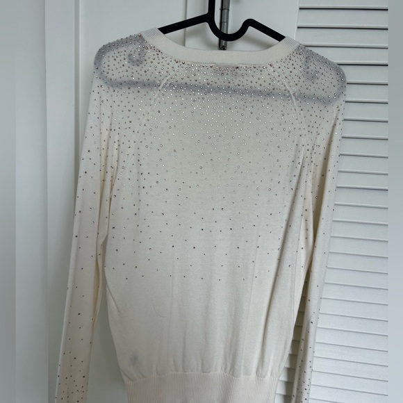 Ted baker crème top with gold - Picture 3 of 4